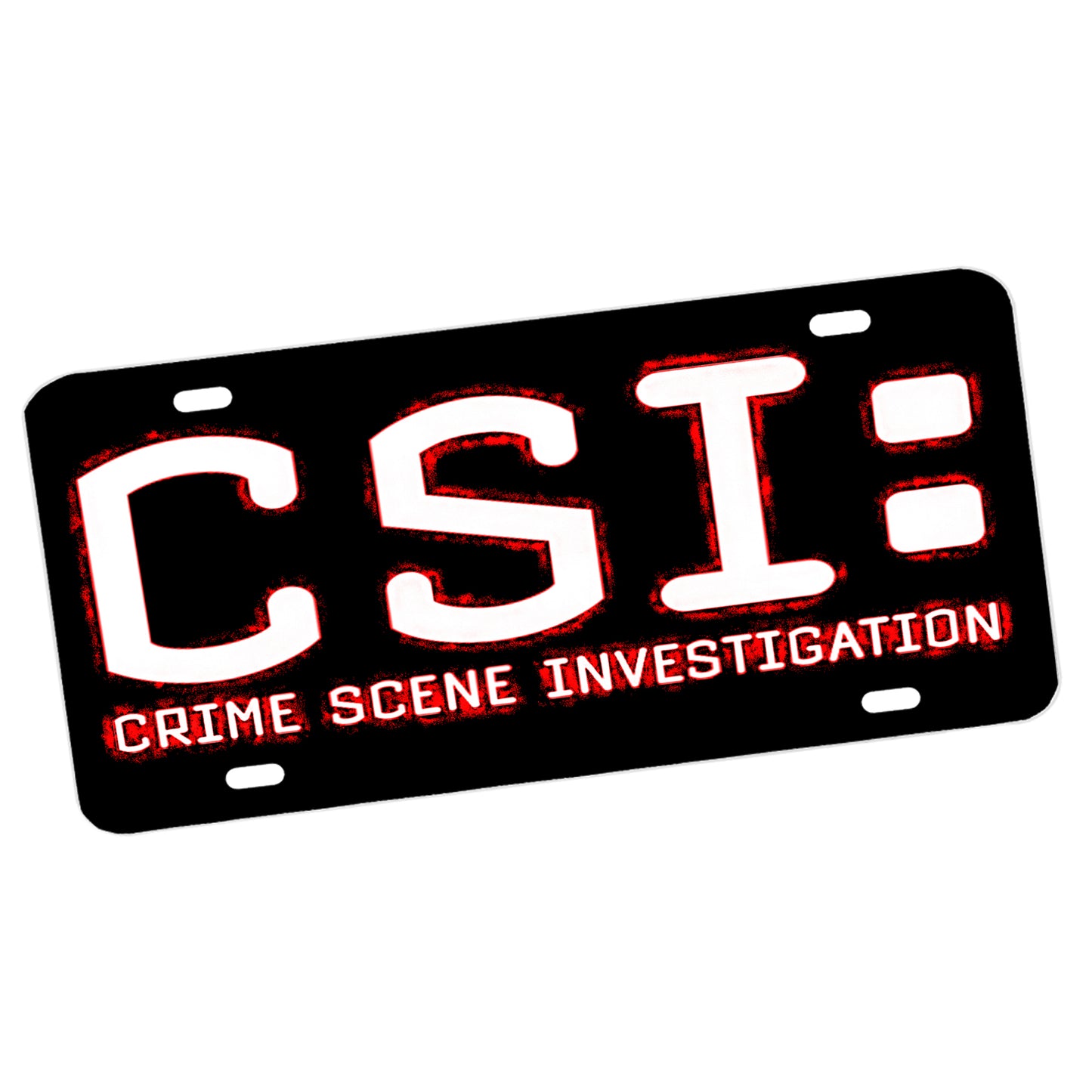 LP-209 CSI Crime Scene Investigator License Plate