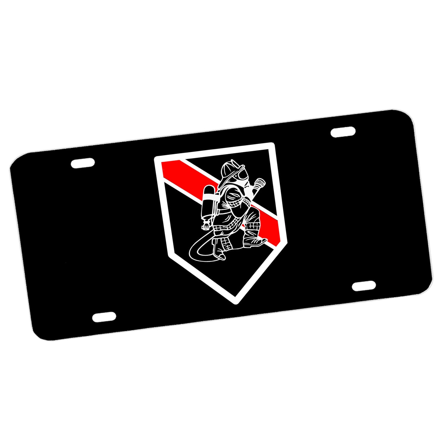 LP-199 Firefighter Tribute License Plate