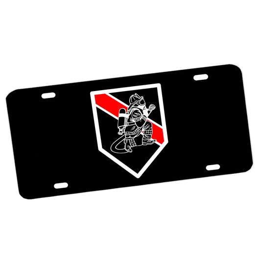 LP-199 Firefighter Tribute License Plate