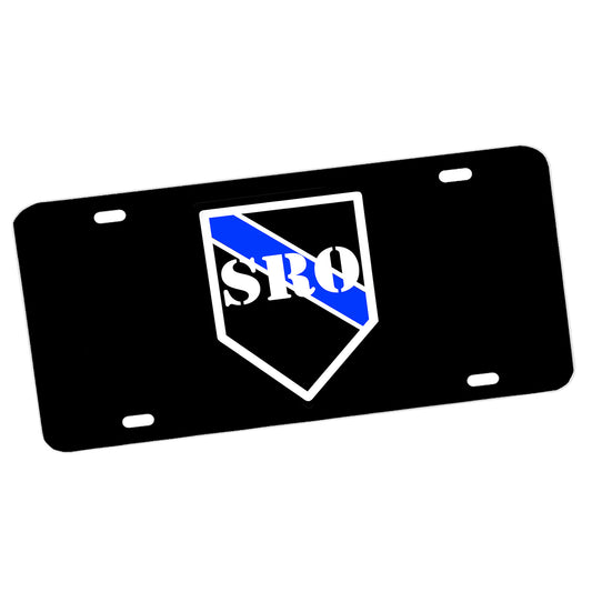 LP-177TBL SRO Angle WEB License Plate