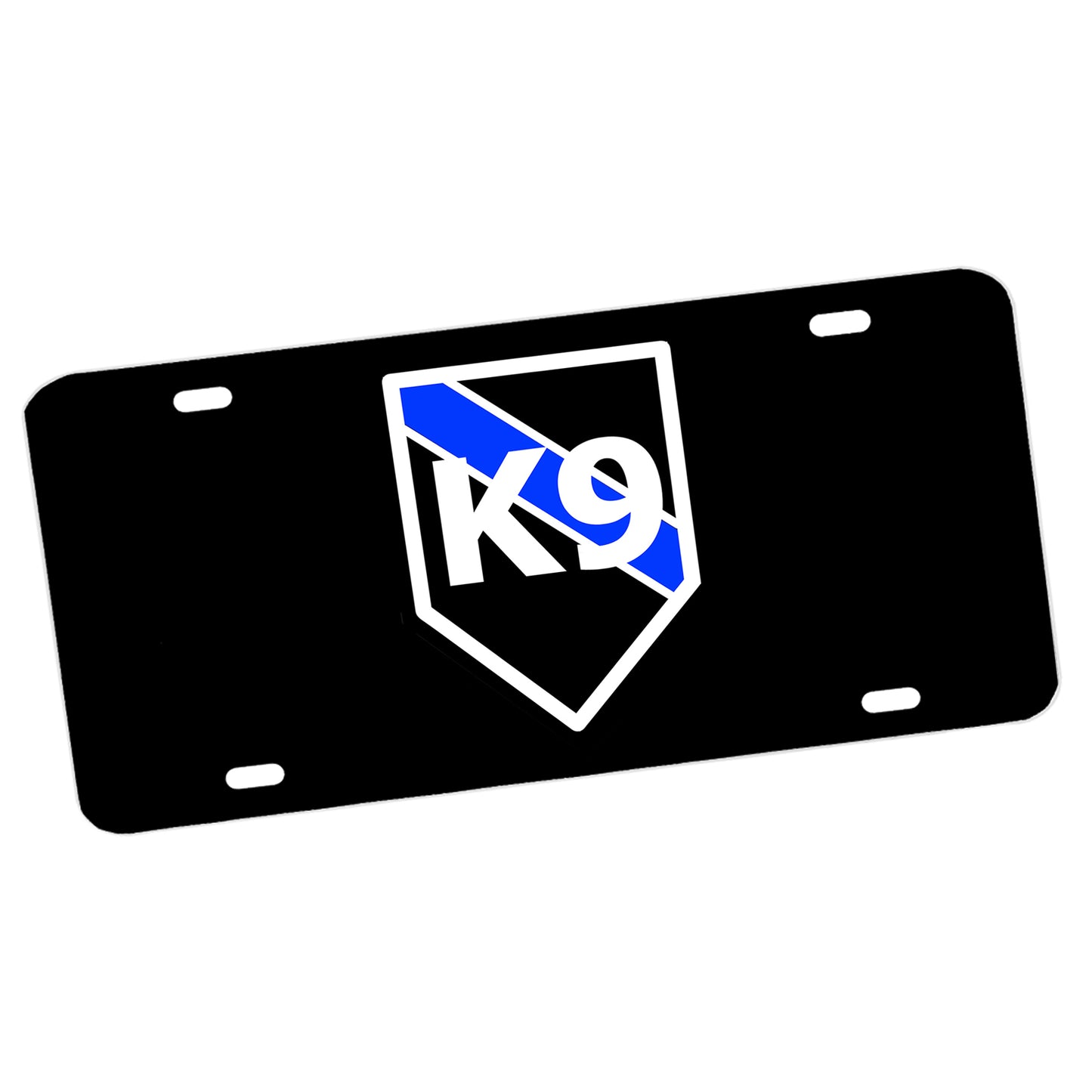 LP-170 Thin Blue Line K9 License Plate