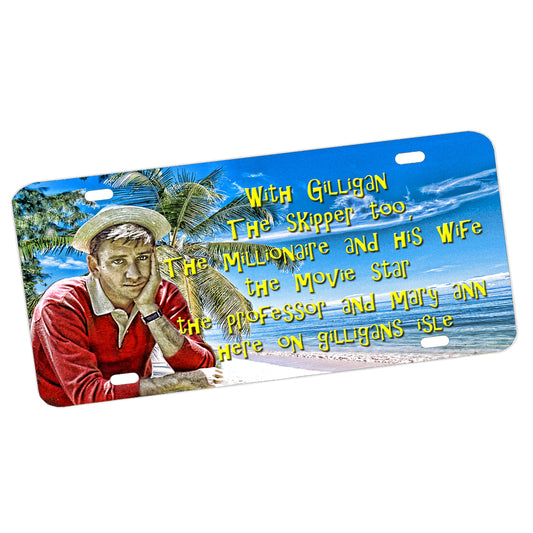LP-159 Gilligan Angle WEB License Plate