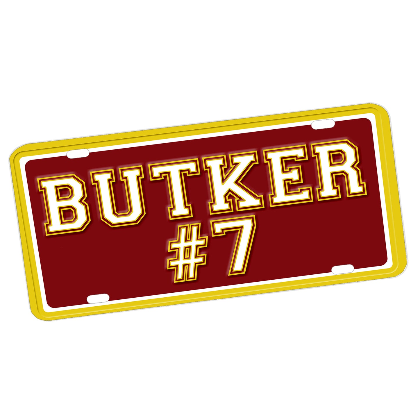 LP-147 Personalized Sports Fan License Plate