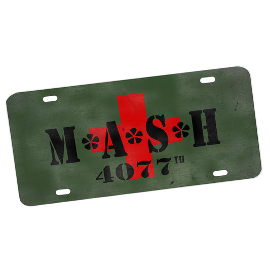 LP-114 Classic Mash 4077 Tribute License Plate