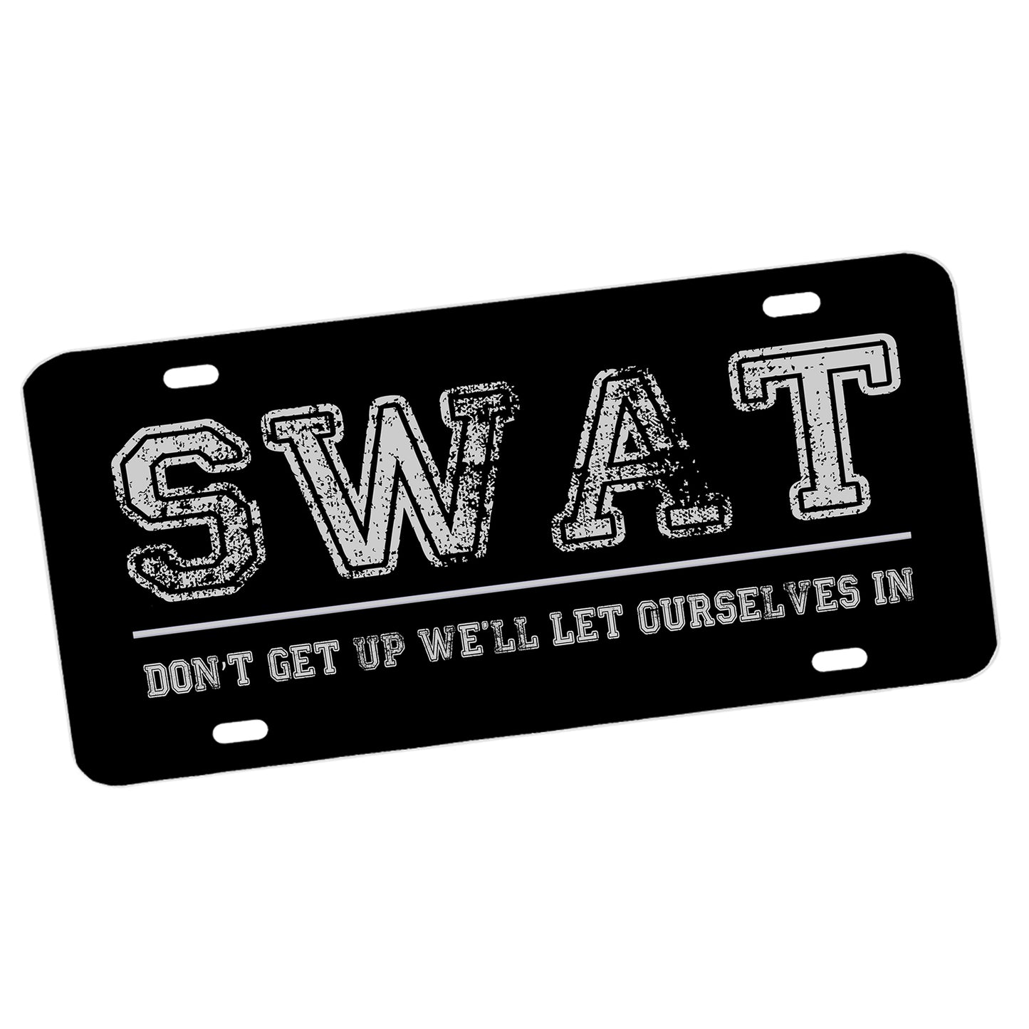 LP-104 SWAT Novelty License Plate