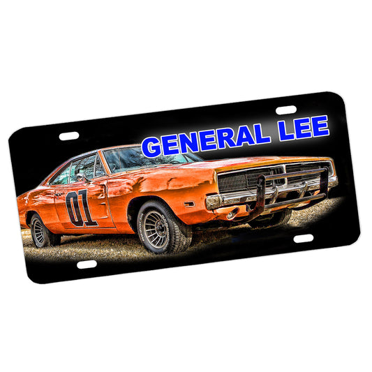 LP-260 General Lee Dukes Of Hazard WEB License Plate