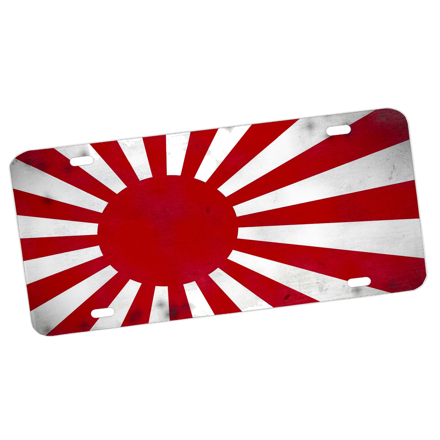 LP-249 Japanese Battle Flag WEB License Plate