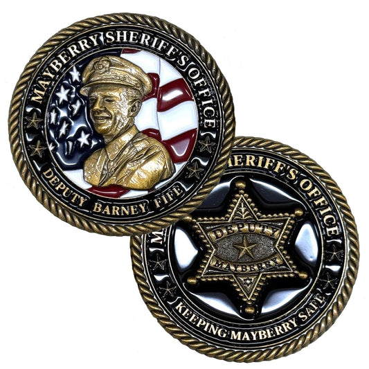 Challenge Coin - Mayberry Deputy Fife Sheriff's Office 50 Coins