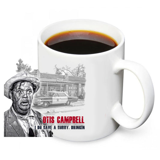 CM-080 Coffee Mug - Mayberry Town Drunk Otis Campbell 12 Mugs
