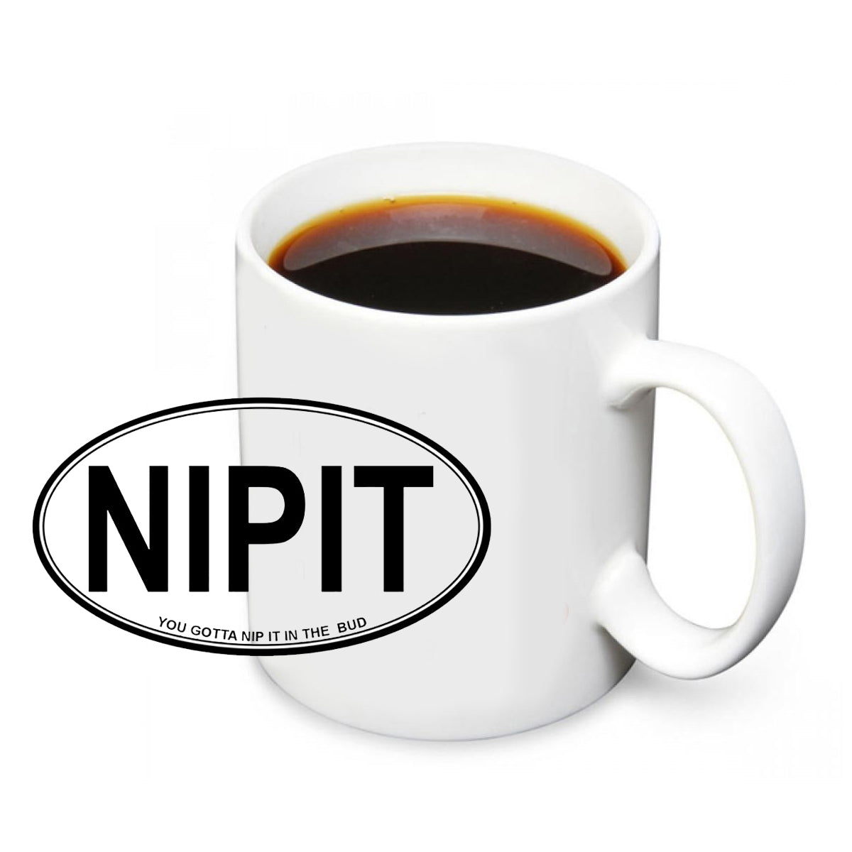 CM-090 Coffee Mug - Mayberry Barney Fife Quote NIPIT In The Bud 12 Mugs