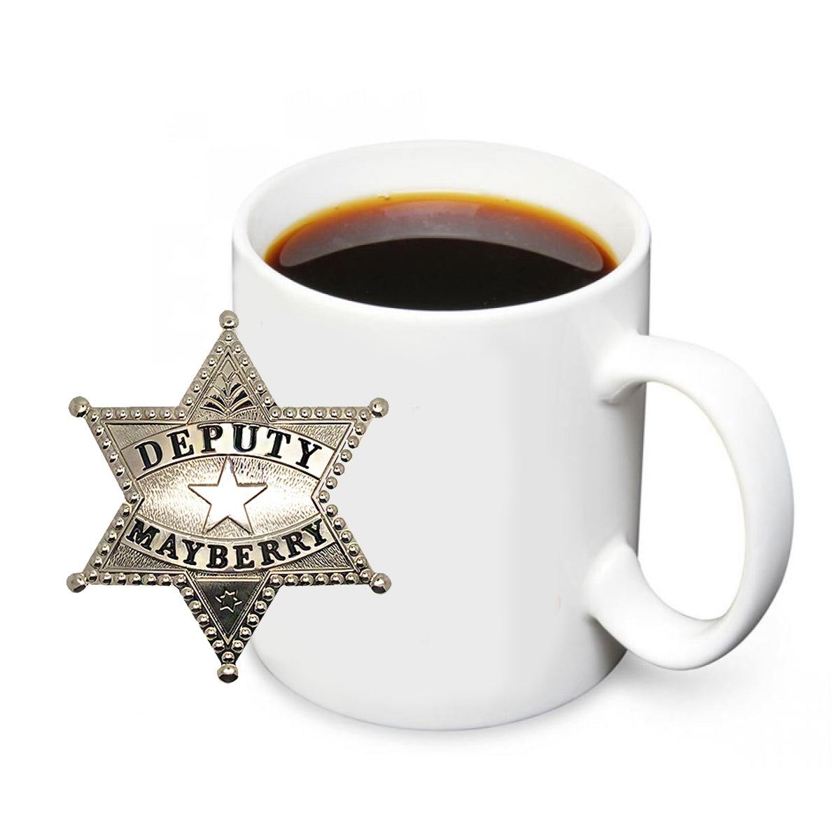 CM-091 Coffee Mug - Mayberry Sheriff’s Department Deputy Badge 12 Mugs