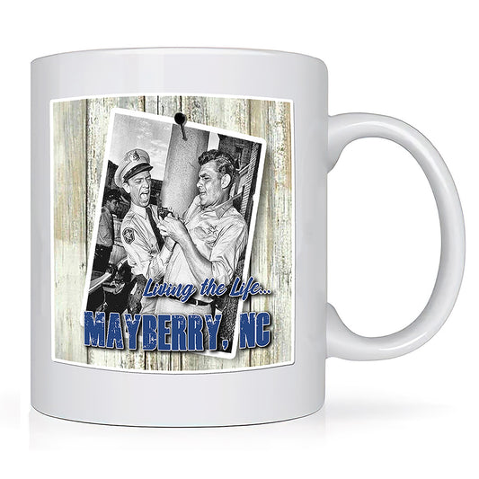 CM-308 Coffee Mug - Mayberry Andy Barney with Gun 12 Mugs