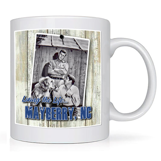 CM-309 Coffee Mug - Mayberry Andy Barney with Dog 12 Mugs