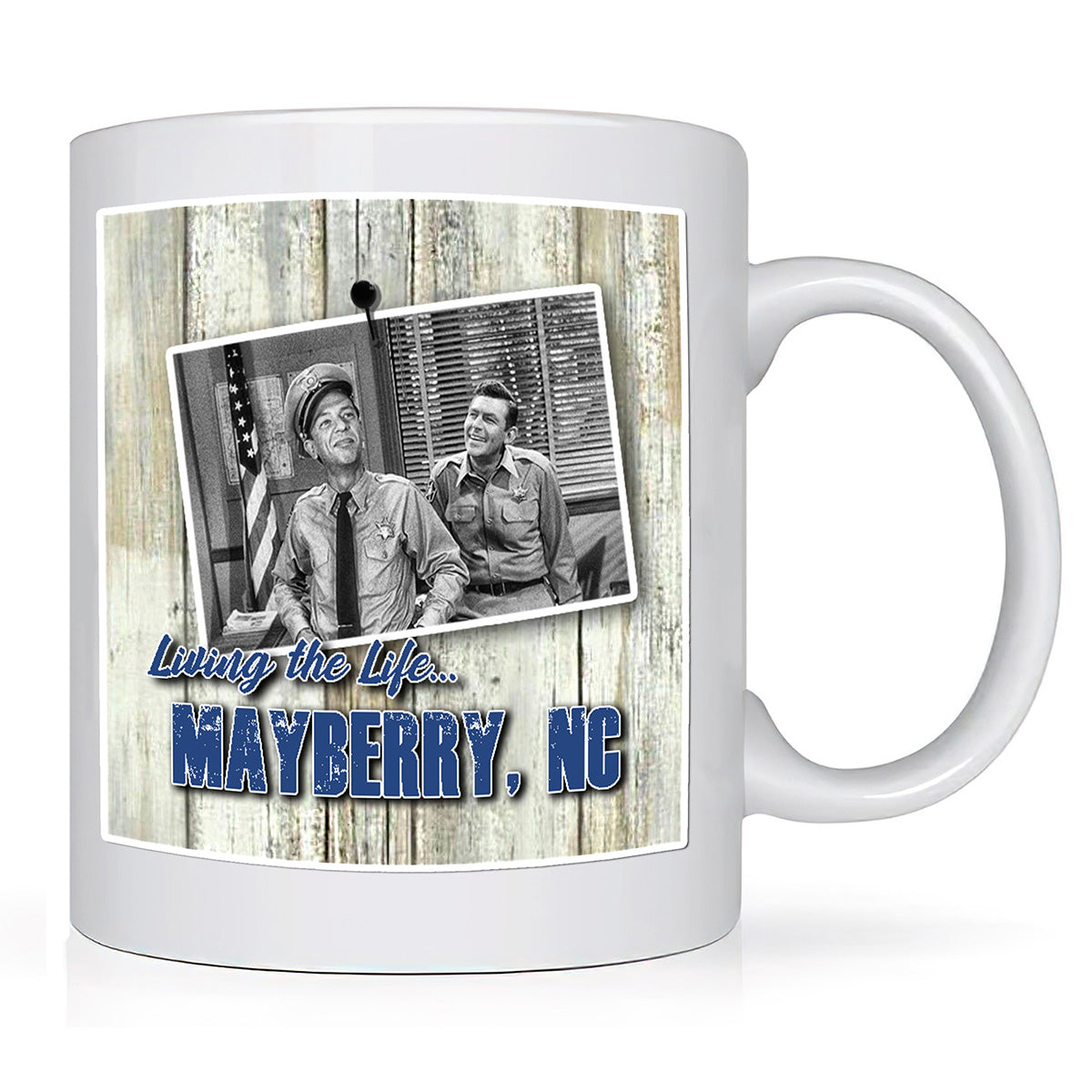 CM-318 Coffee Mug - Mayberry Living the Life with Andy & Barney 12 Mugs
