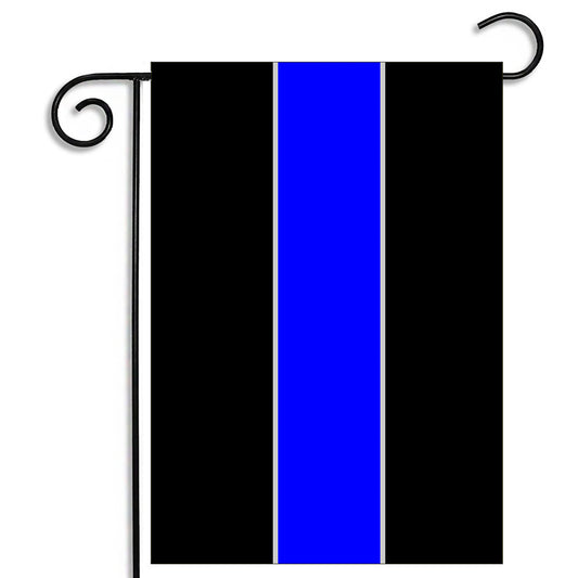 GFLG-001 Law Enforcement - Garden Flag Thin Blue Line Police Flag