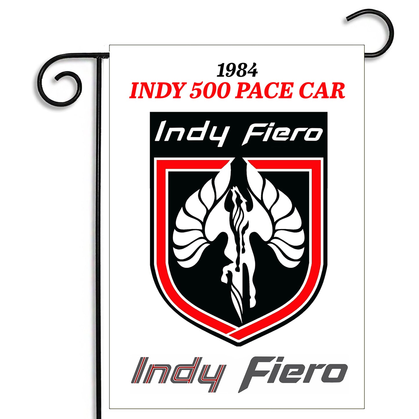 GFLG-033 Fiero - Garden Flag 1984 Pontiac Fiero Indy 500 Pace Car