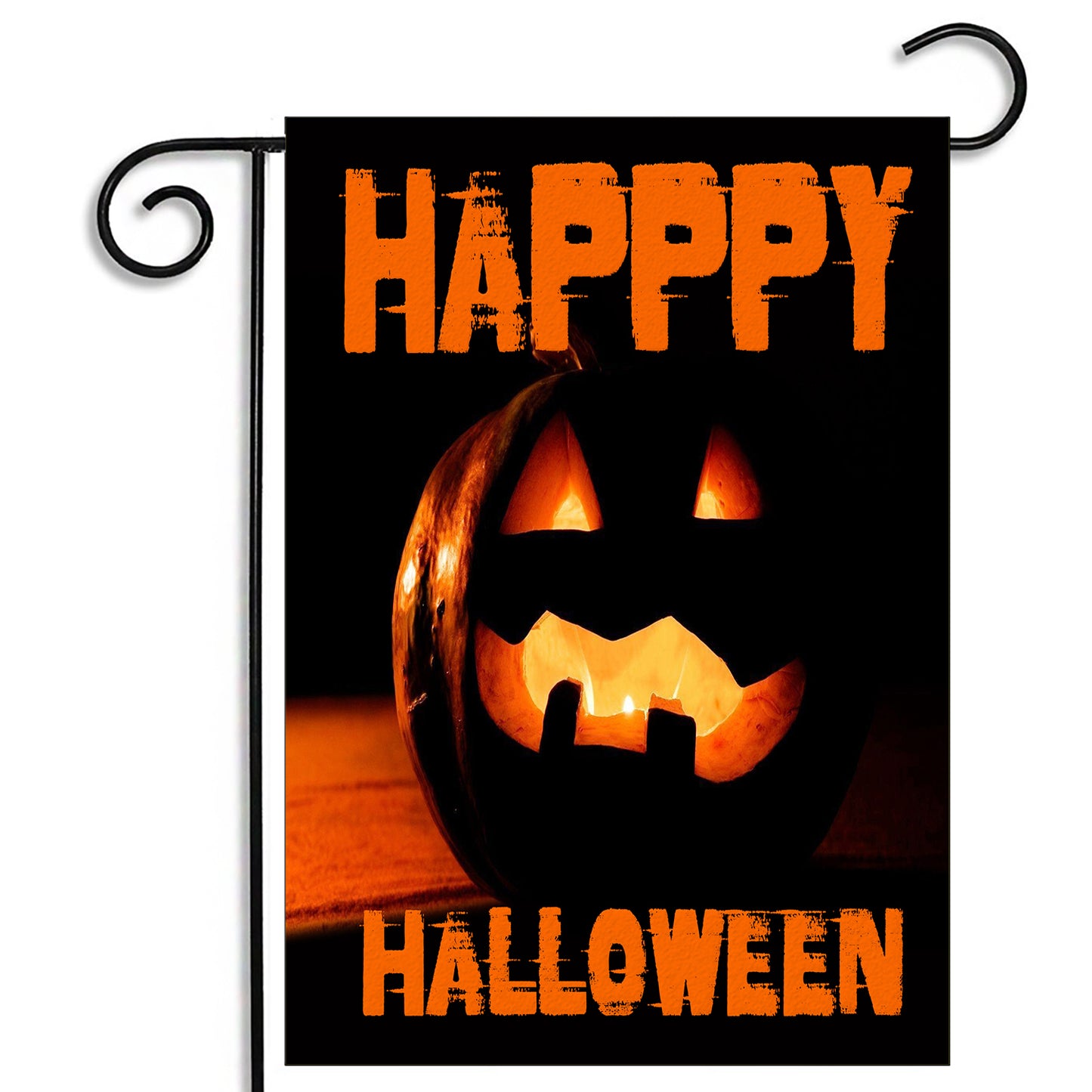 GFLG-044 Holidays - Garden Flag Jack o Lantern Happy Halloween