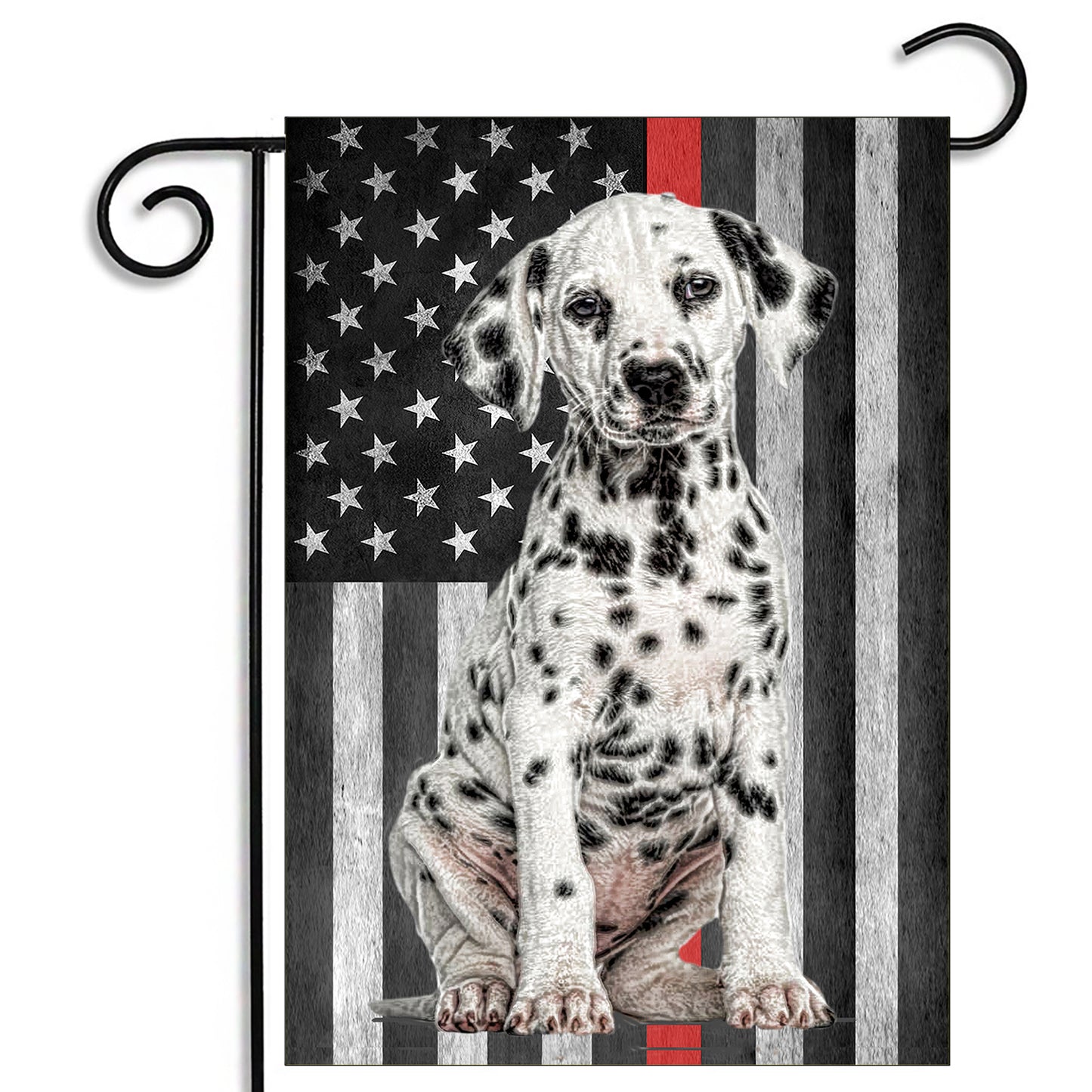GFLG-112 TV, Movies - Garden Flag Firefighter Thin Red Line Running Firefighter