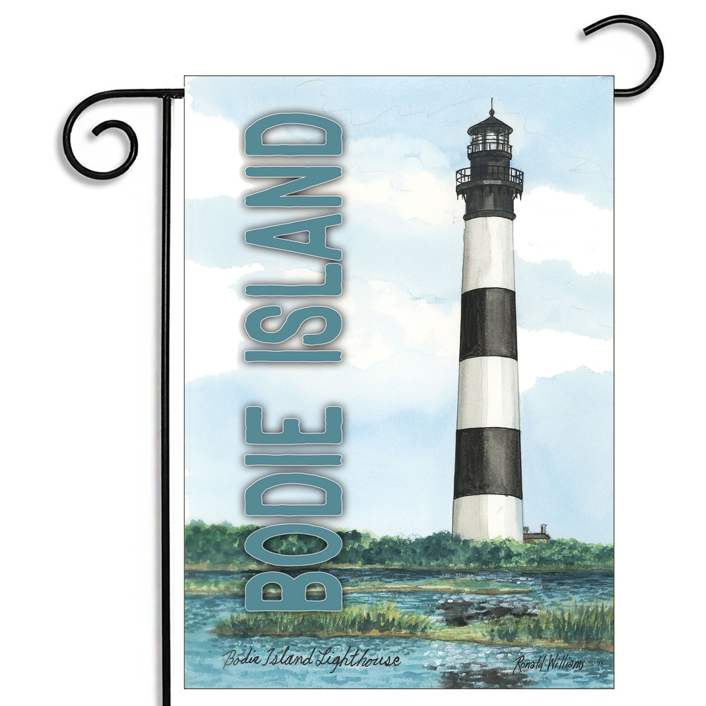 GFLG-120 NC Beaches - Garden Flag Bodie Island Lighthouse