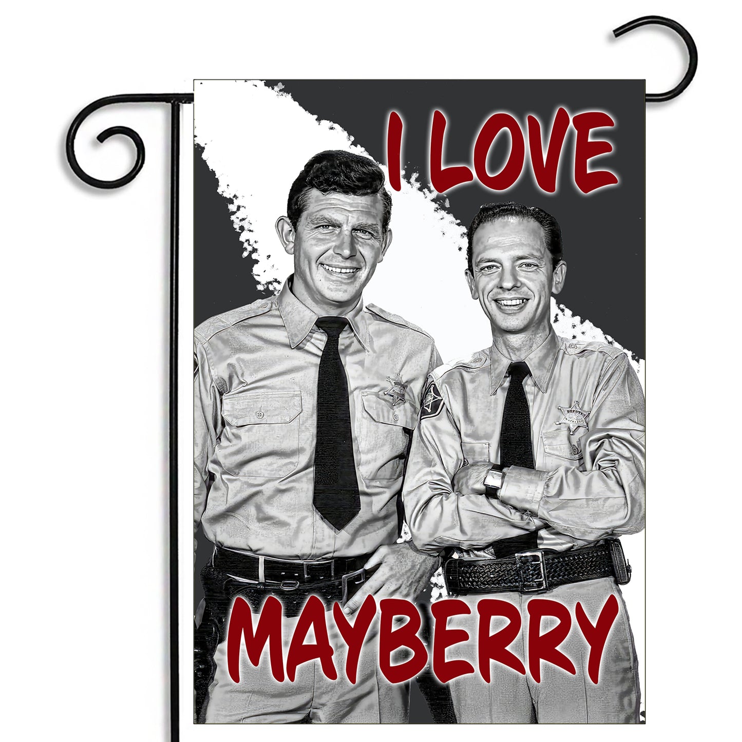 GFLG-149 Garden Flag - Deputy Barney Fife I Love Mayberry