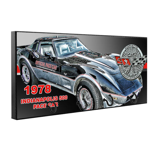 KH-034 Key Hanger - Corvette 1978 Indy 500 Pace Car