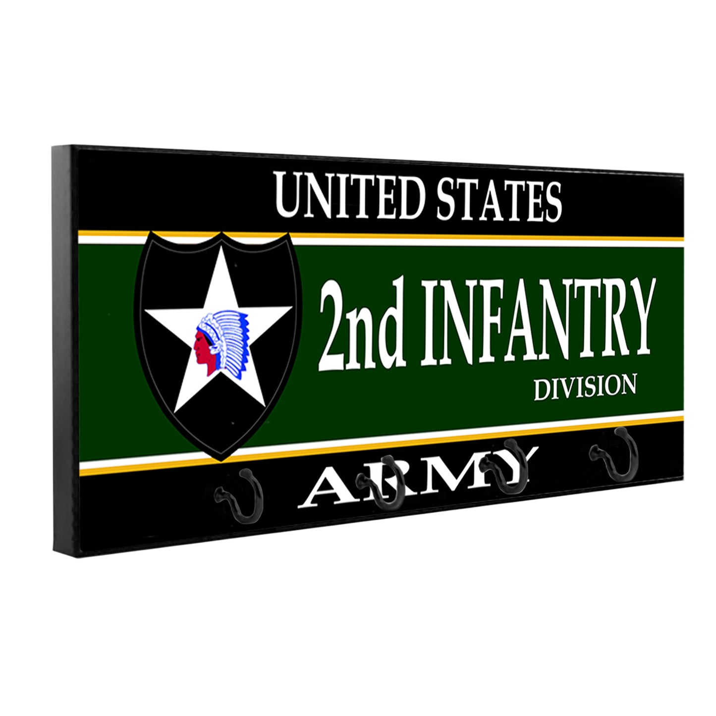 KH-037 Key Hanger - Army 2nd Infantry Division