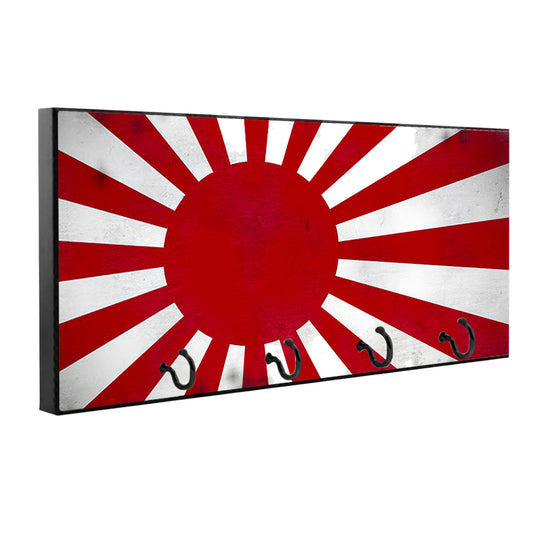 KH-045 Key Hanger - Japan Japanese Battle Flag Rising Sun
