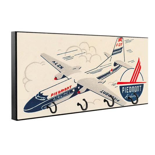 KH-056 Key Hanger - Aviation Vintage Piedmont Airlines Design