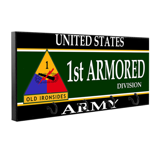 KH-063 Key Hanger - Army 1st Armored Division Old Ironside Tanks