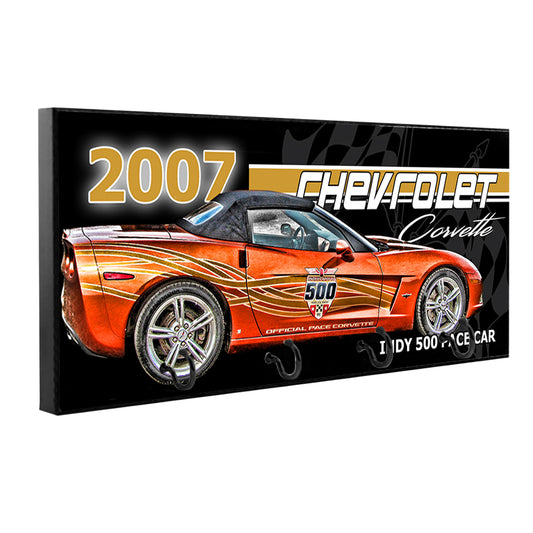 KH-070 Key Hanger - Corvette 2007 Indy 500 Pace Car