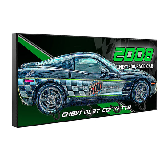 KH-072 Key Hanger - Corvette 2008 Indy 500 Pace Car
