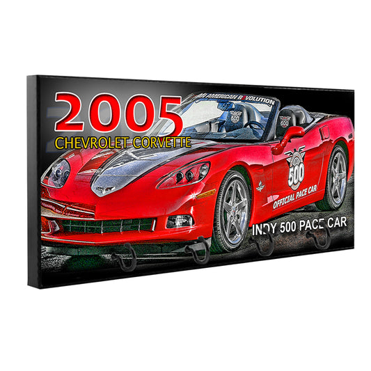 KH-075 Key Hanger - Corvette 2005 Indy 500 Pace Car