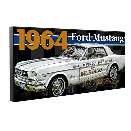 KH-097 Key Hanger - Mustang 1964 Indy 500 Pace Car