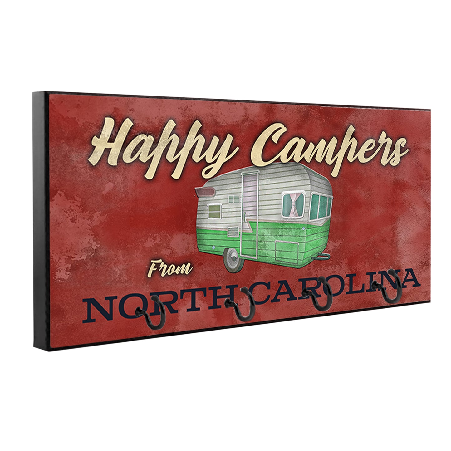 KH-341 Key Hanger - North Carolina Happy Campers