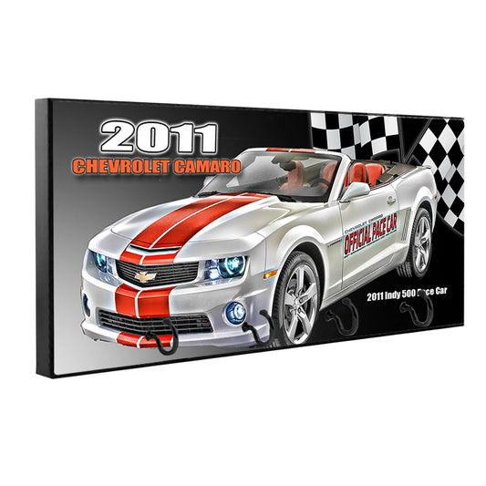 KH-342 Key Hanger - 2011 Camaro Indy 500 Pace Car Classic Car