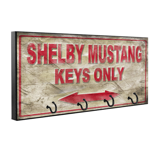 KH-448 Key Hanger - Shelby Mustang Car Keys Only
