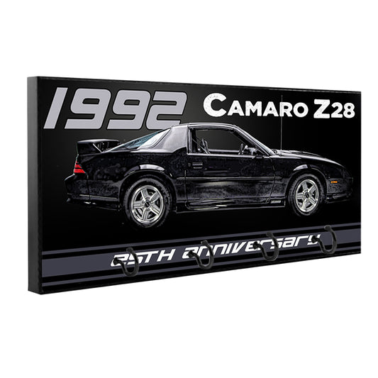 KH-888 Key Hanger - 1992 Camaro Black Z28 Muscle Car