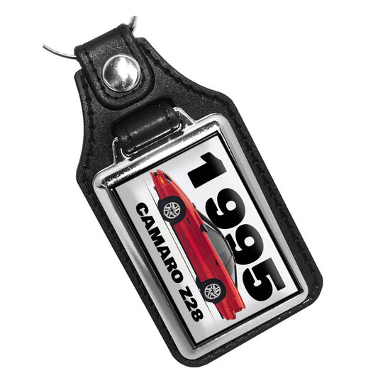 KR-006 Key Ring - 1995 Classic Camaro Z/28 Red