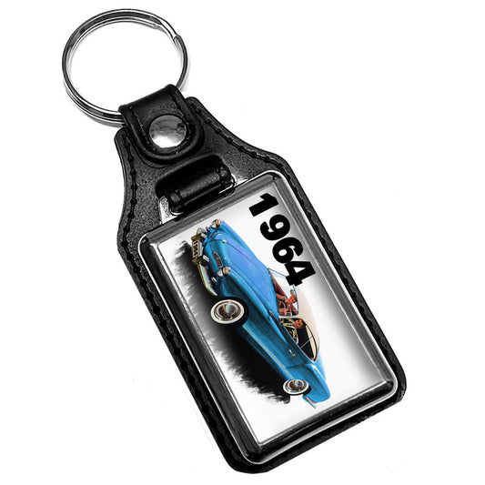 KR-010 Key Ring - 1964 Classic Karmann Ghia Sports Car