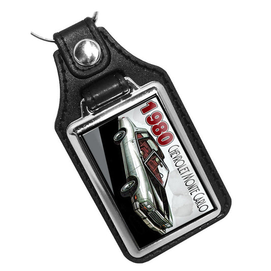 KR-011 Key Ring - 1980 Monte Carlo Classic Car
