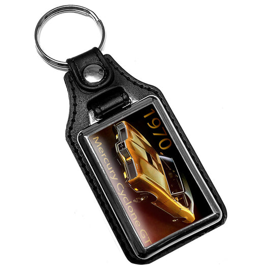 KR-019 Key Ring - 1970 Mercury Cyclone GT Classic Muscle Car