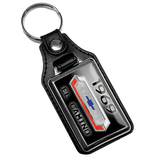 KR-039-2 Key Ring - 1969 El Camino Pick Up Truck Emblem Design