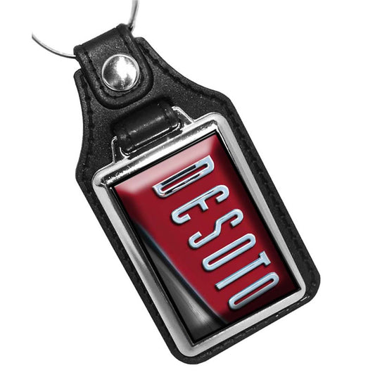KR-045-1 Key Ring - Classic Desoto Car Emblem Design