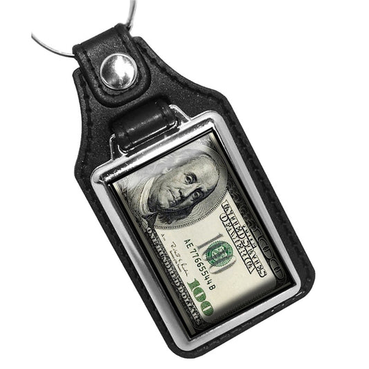 KR-049 Key Ring - One Hundred Dollar Bill Design