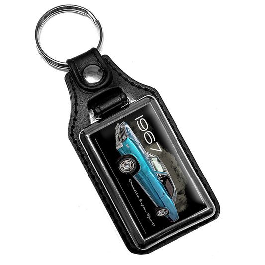 KR-088-3 Key Ring - Classic 1967 Chevelle Musle Car