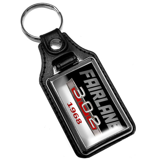 KR-095 Key Ring - 1968 Classic Fairlane 302 Emblem Design
