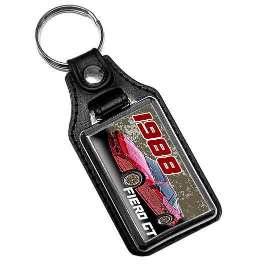 KR-1001 Key Ring - 1988 Classic Pontiac Fiero GT