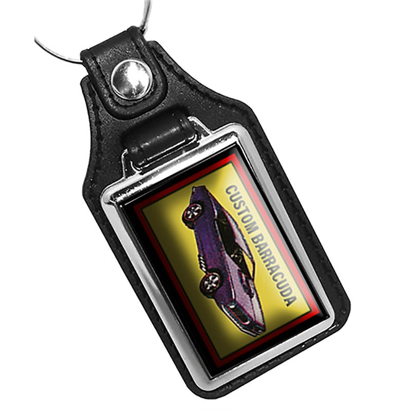 KR-1004 Key Ring - Classic Hot Wheels Custom Barracuda Design