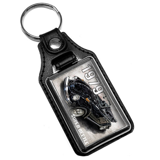 KR-101 Key Ring - Classic 1979 Super Beetle Convertible