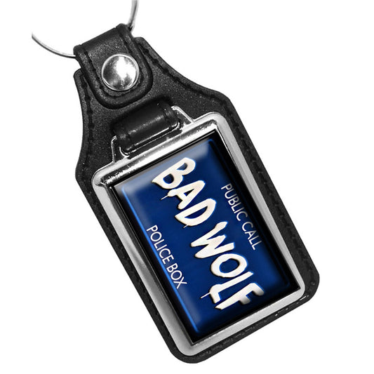 KR-1015 Key Ring - TV Show Doctor Who Tardis Wolf Man